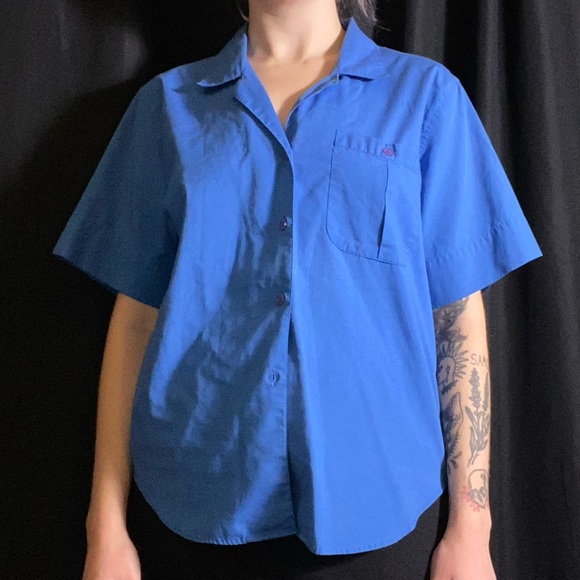 Blue button down - Picture 1 of 6